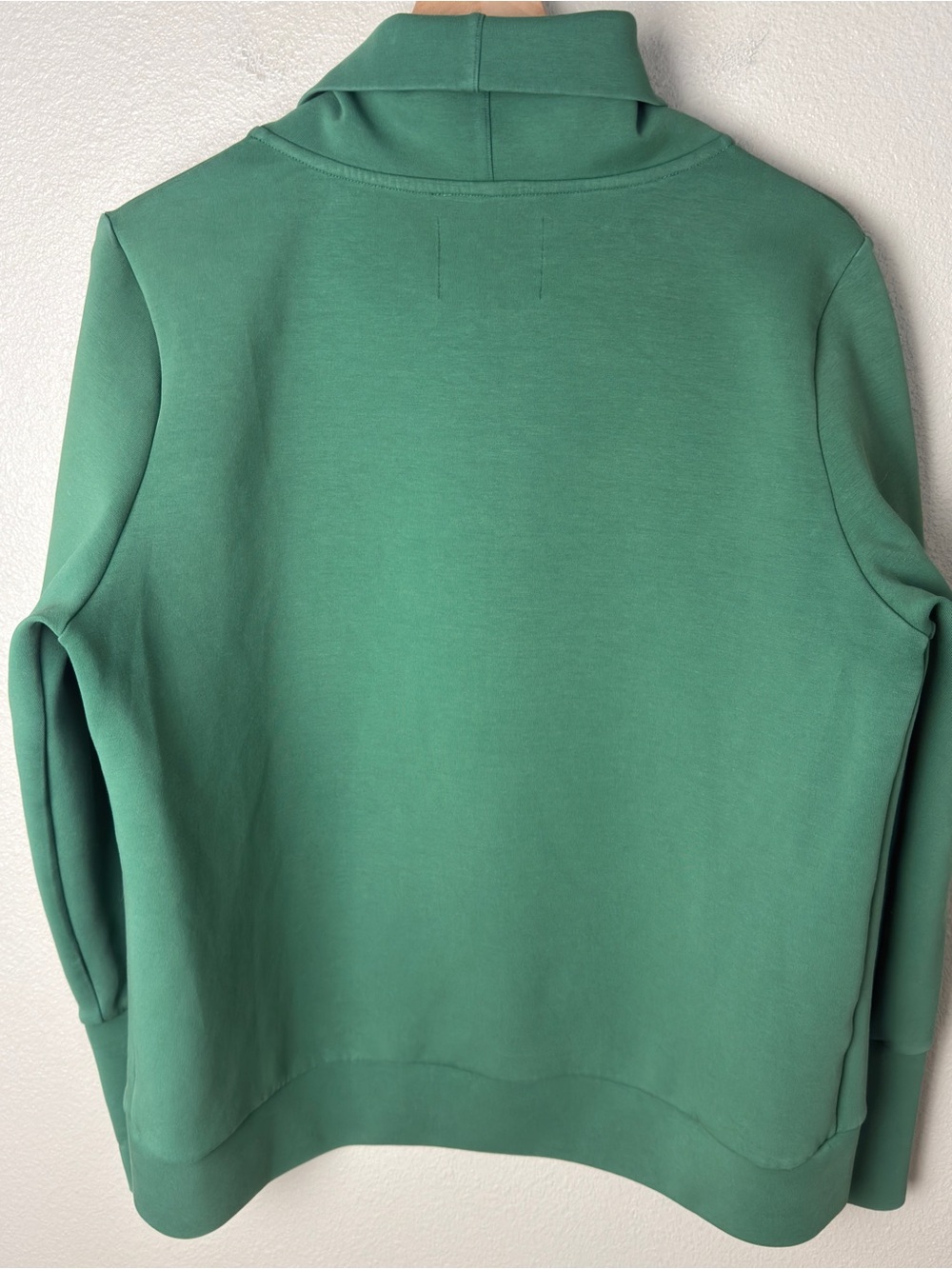 Addison Bay Polished Double Knit Zip Everyday Pullover - Picture 6 of 8